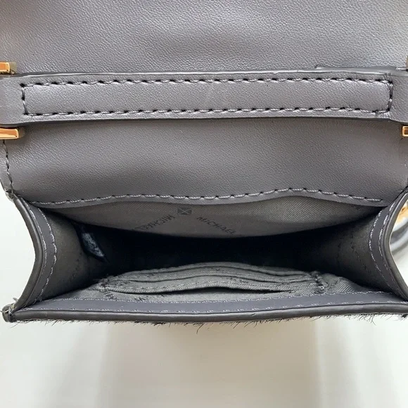 Brand New with Tag
Michael Kors Carmen Small NS Phone XBODY HairCalf Grey Multi - Picture 4 of 16